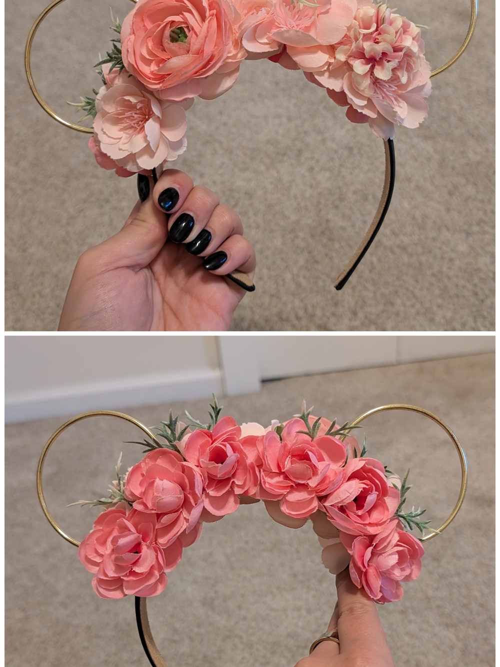 Floral Minnie Ears